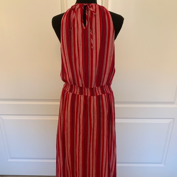 ❤️ Striped Red Halter Dress ❤️ - Picture 14 of 16